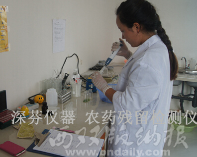 勐?？h加大蔬菜農藥殘留檢測